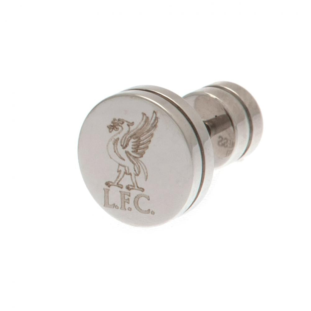 Liverpool FC Stainless Steel Stud Earring LB - Shop Jewellery At Gift Moments - 1
