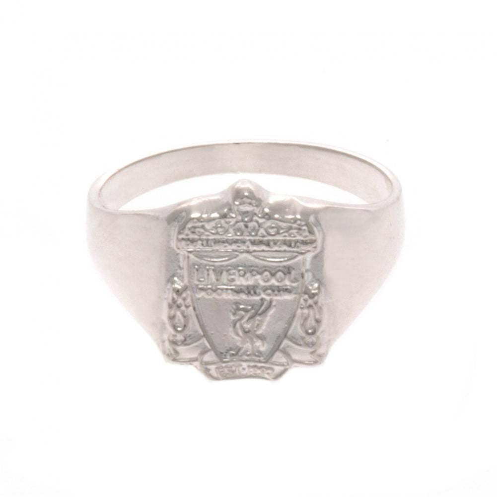 Liverpool FC Sterling Silver Ring Medium - Shop Jewellery At Gift Moments - 1