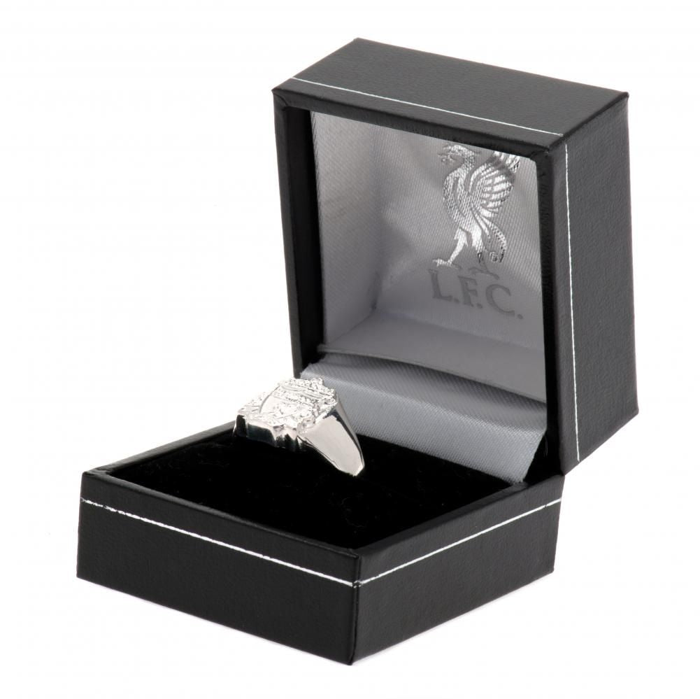 Liverpool FC Sterling Silver Ring Small - Shop Jewellery At Gift Moments - 2