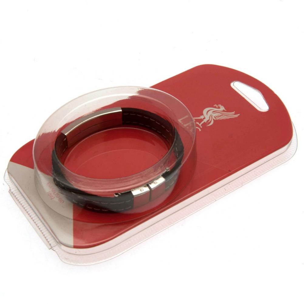 Liverpool FC Stitched Silicone Bracelet - Shop Jewellery At Gift Moments - 3