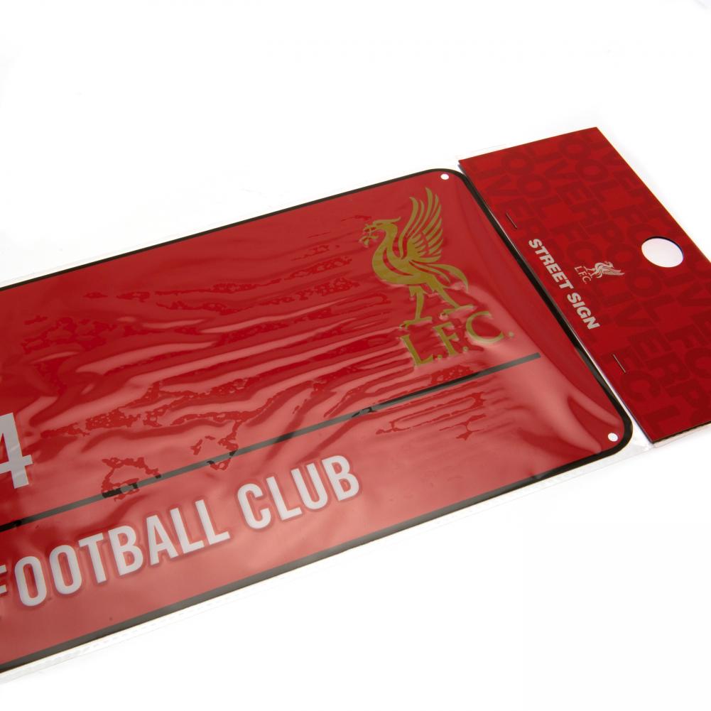 Liverpool FC Colour Street Sign - Shop Signs & Plaques At Gift Moments - 3