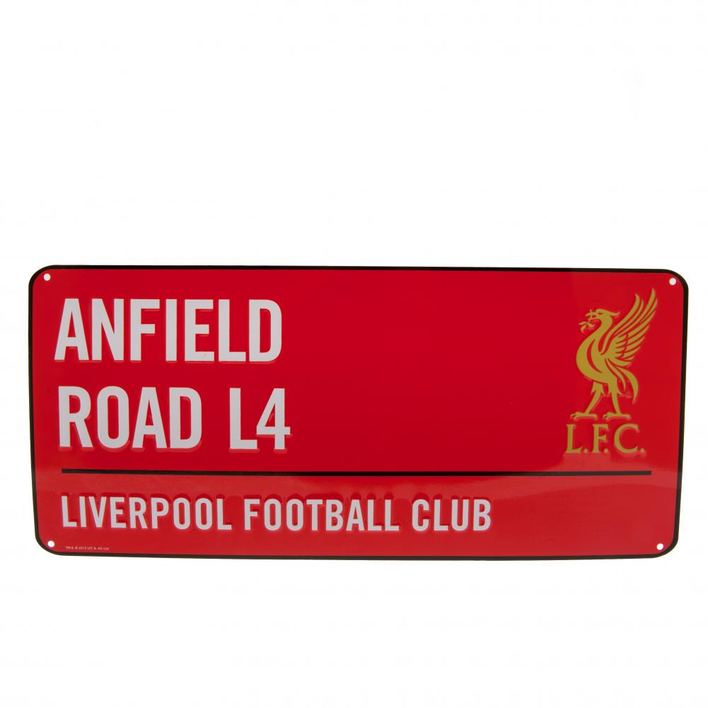 Liverpool FC Colour Street Sign - Shop Signs & Plaques At Gift Moments - 1