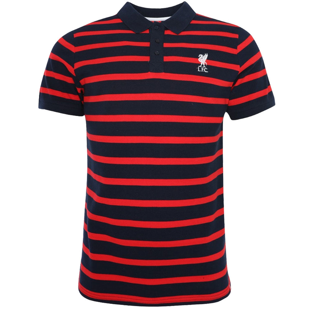 Liverpool FC Stripe Polo Mens Small: 1 - Clothing By Liverpool
