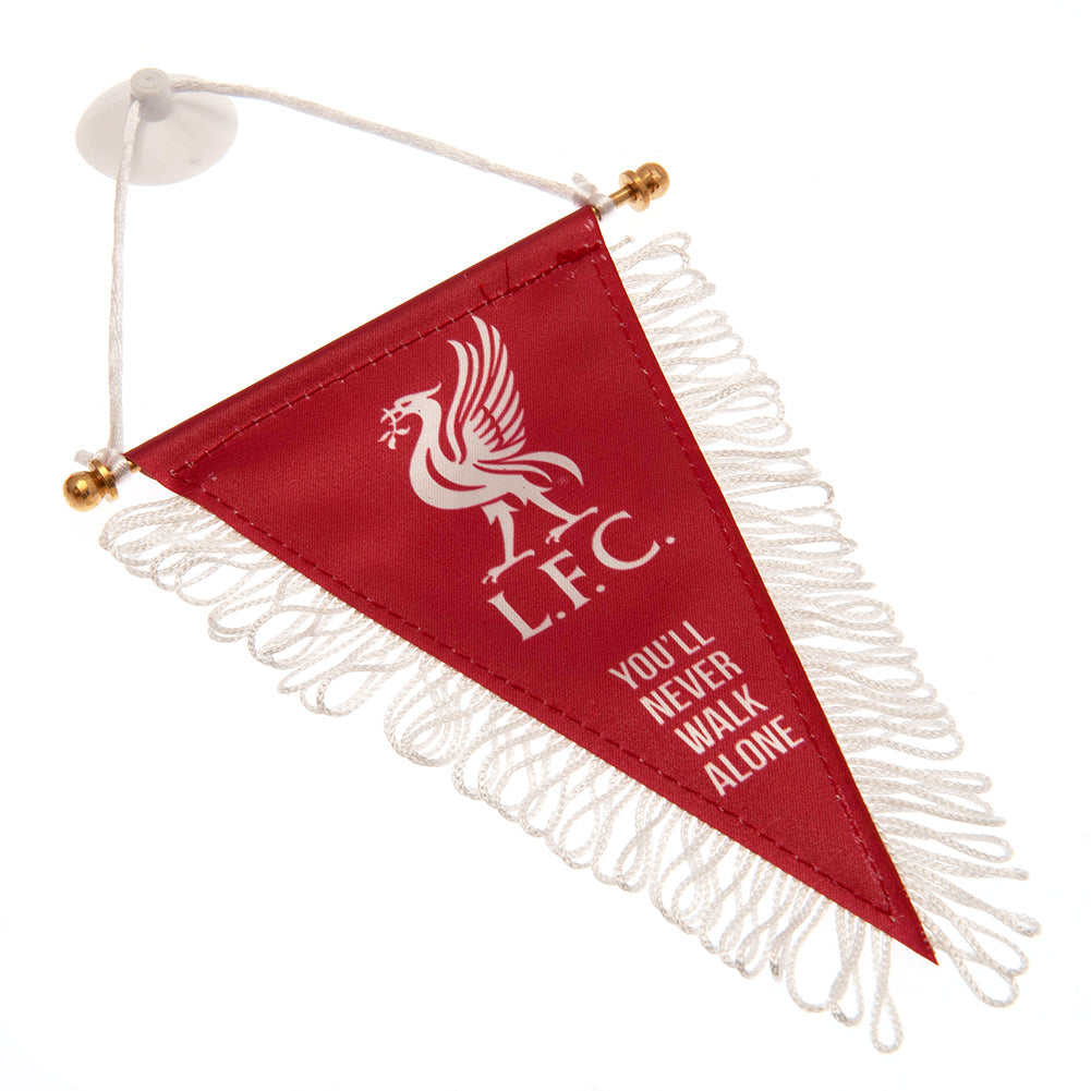 Liverpool FC Triangular Mini Pennant - Shop Flags & Banners At Gift Moments - 2
