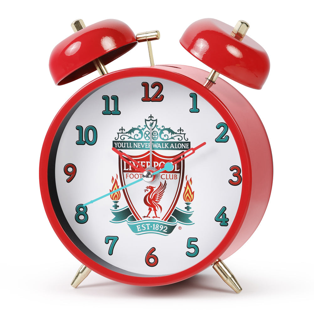 Liverpool FC Twin Bell Alarm Clock: 2 - Clocks By Liverpool