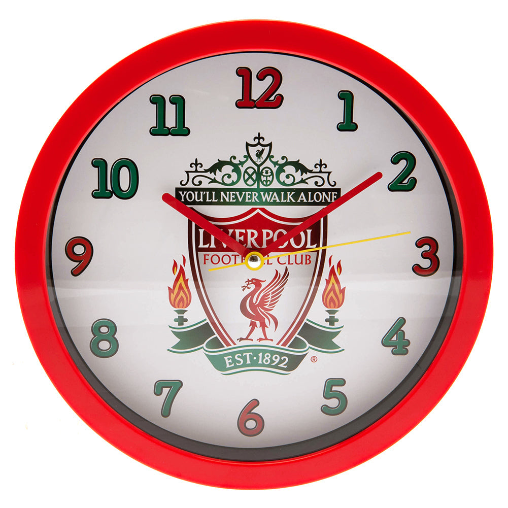 Liverpool FC Wall Clock: 1 - Bedroom By Liverpool