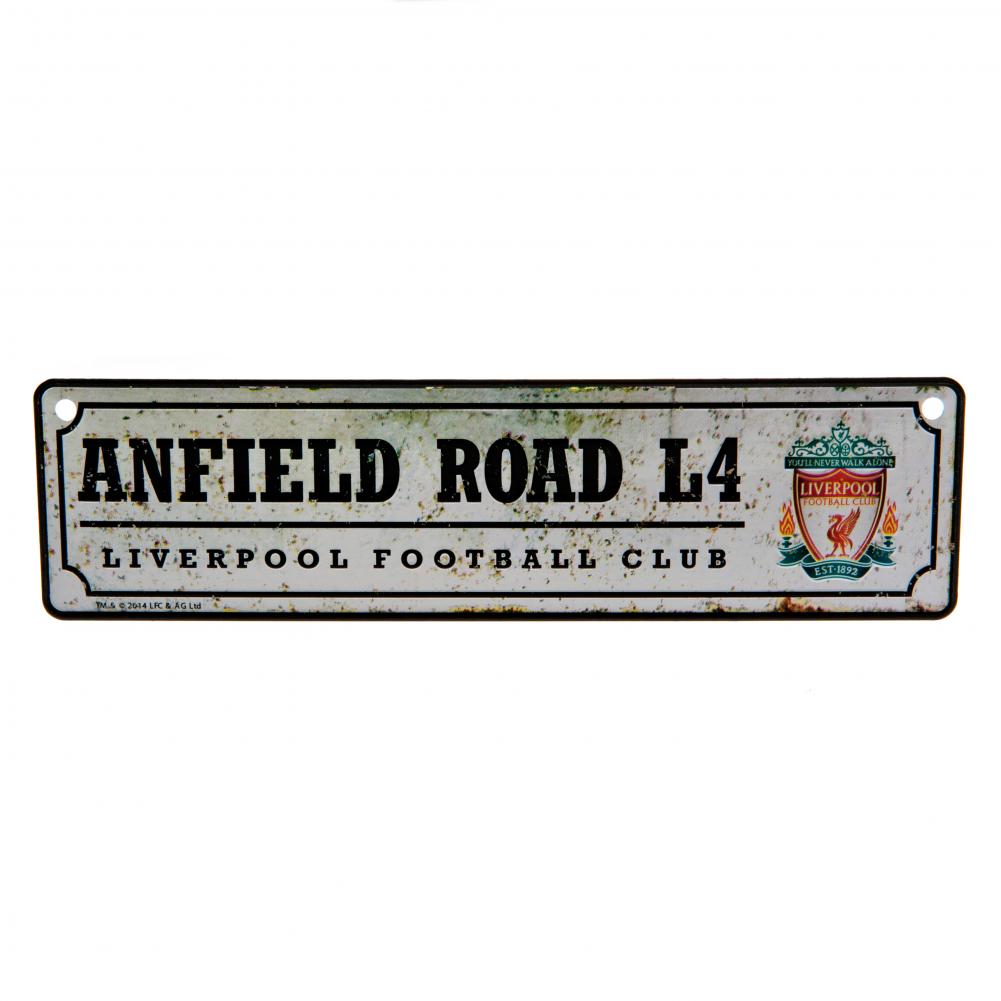 Liverpool FC Retro Window Sign - Shop Signs & Plaques At Gift Moments - 1