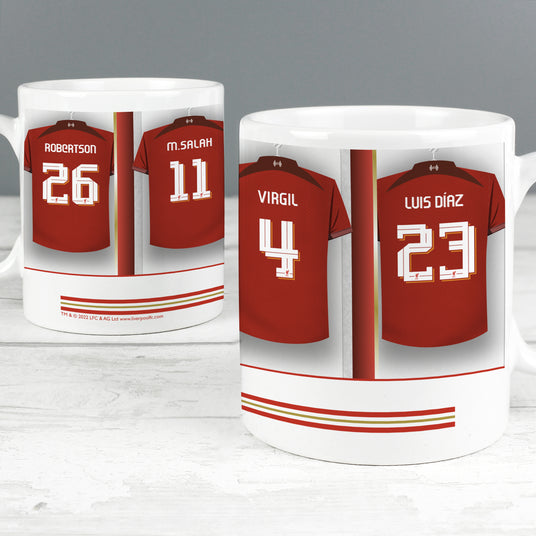 liverpool fc dressing room mug