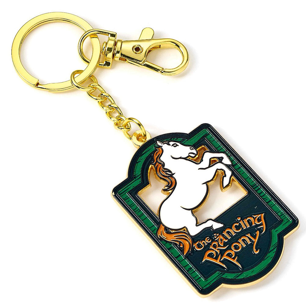 The Lord Of The Rings Charm Keyring Prancing Pony: 1 Keyrings By The Lord Of The Rings