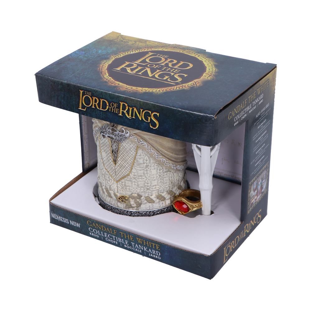 The Lord of the Rings Gandalf the White Tankard: 9 - Tankards By The Lord Of The Rings