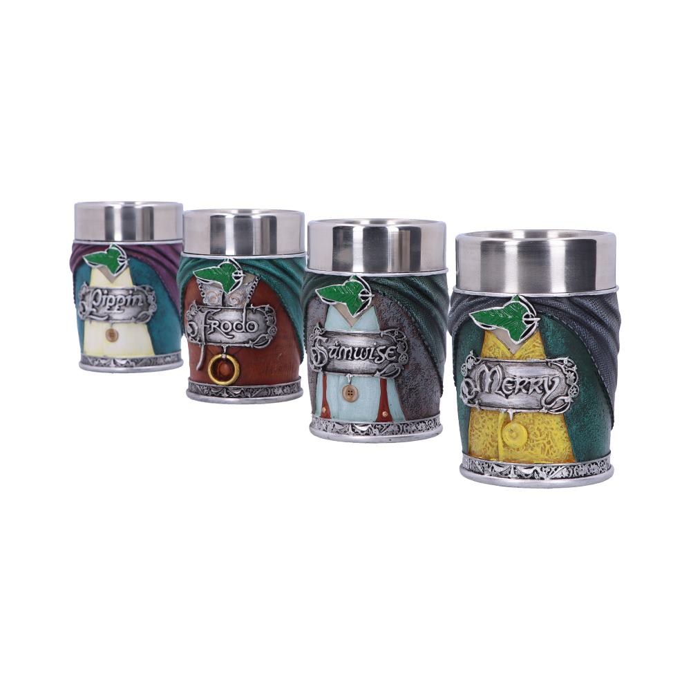 The Lord of the Rings Hobbit Shot Glass Set - Shop Shot Glasses At Gift Moments - 4