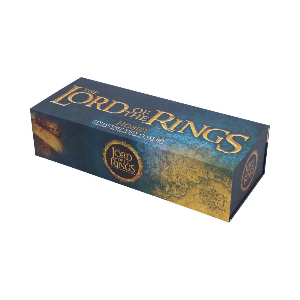The Lord of the Rings Hobbit Shot Glass Set - Shop Shot Glasses At Gift Moments - 8