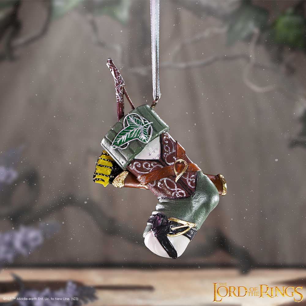 The Lord of the Rings Legolas Stocking Hanging Ornament - Shop Decorations At Gift Moments - 1