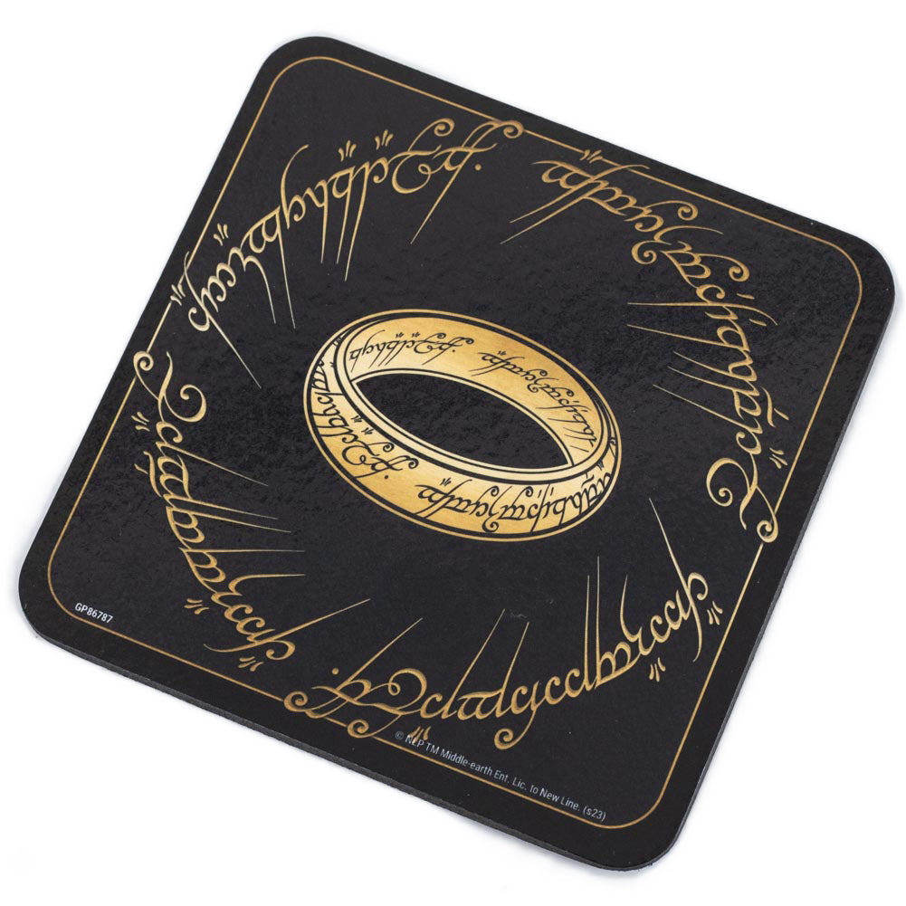 The Lord Of The Rings Mug & Coaster Set: 3 - Mugs By The Lord Of The Rings