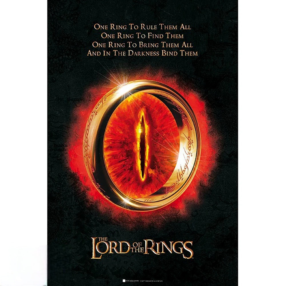 The Lord Of The Rings Poster One Ring 68: 1 - Posters By The Lord Of The Rings