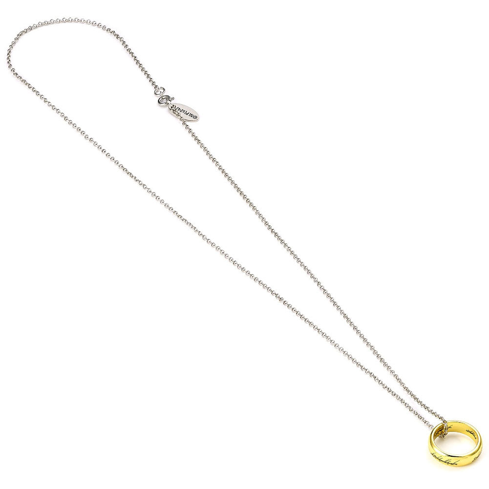 The Lord Of The Rings Silver Plated One Ring Necklace - Shop Necklaces At Gift Moments - 4
