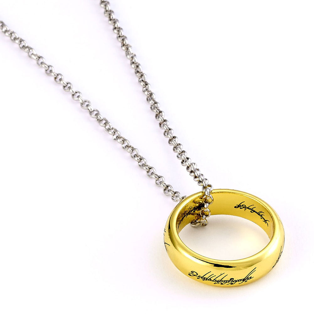 The Lord Of The Rings Silver Plated One Ring Necklace - Shop Necklaces At Gift Moments - 1
