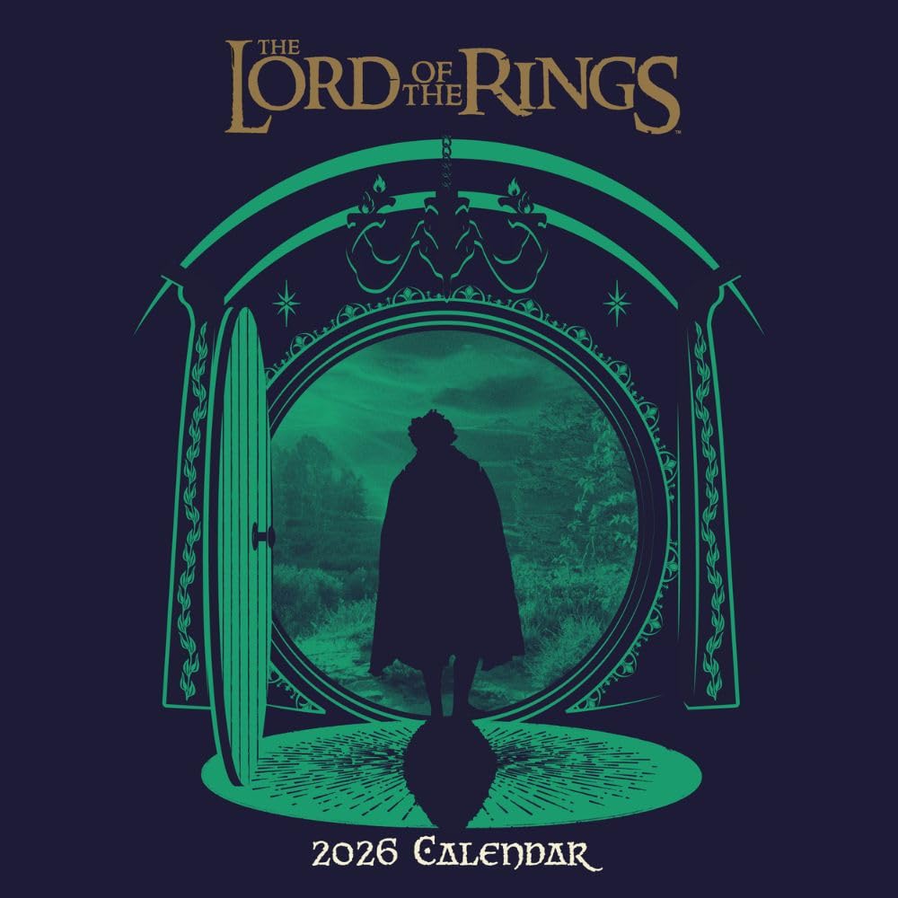 The Lord Of The Rings Square Calendar 2026: 1 - Calendars By The Lord Of The Rings