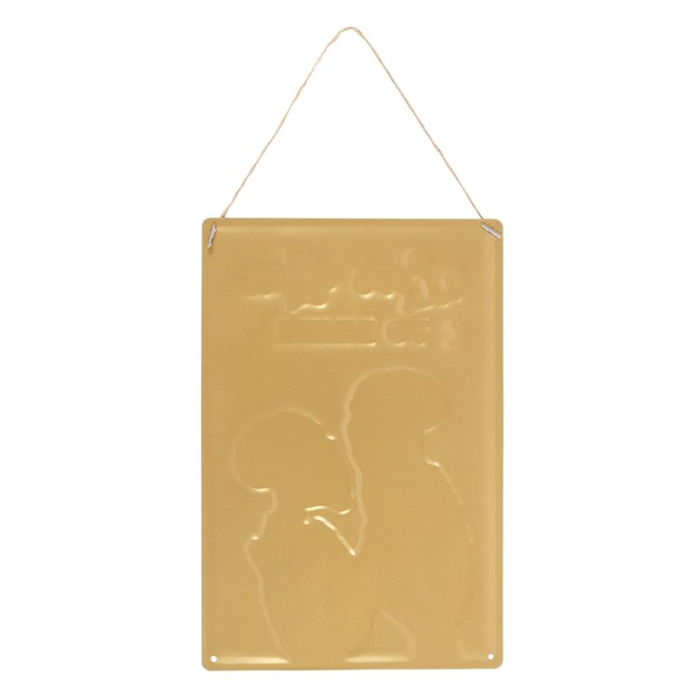 Love You To Death Hanging Metal Sign: 4 - By Gift Moments