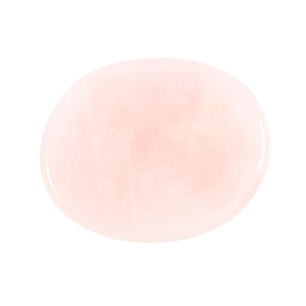 You Are Loved Rose Quartz Crystal Palm Stone: 4 - By Gift Moments