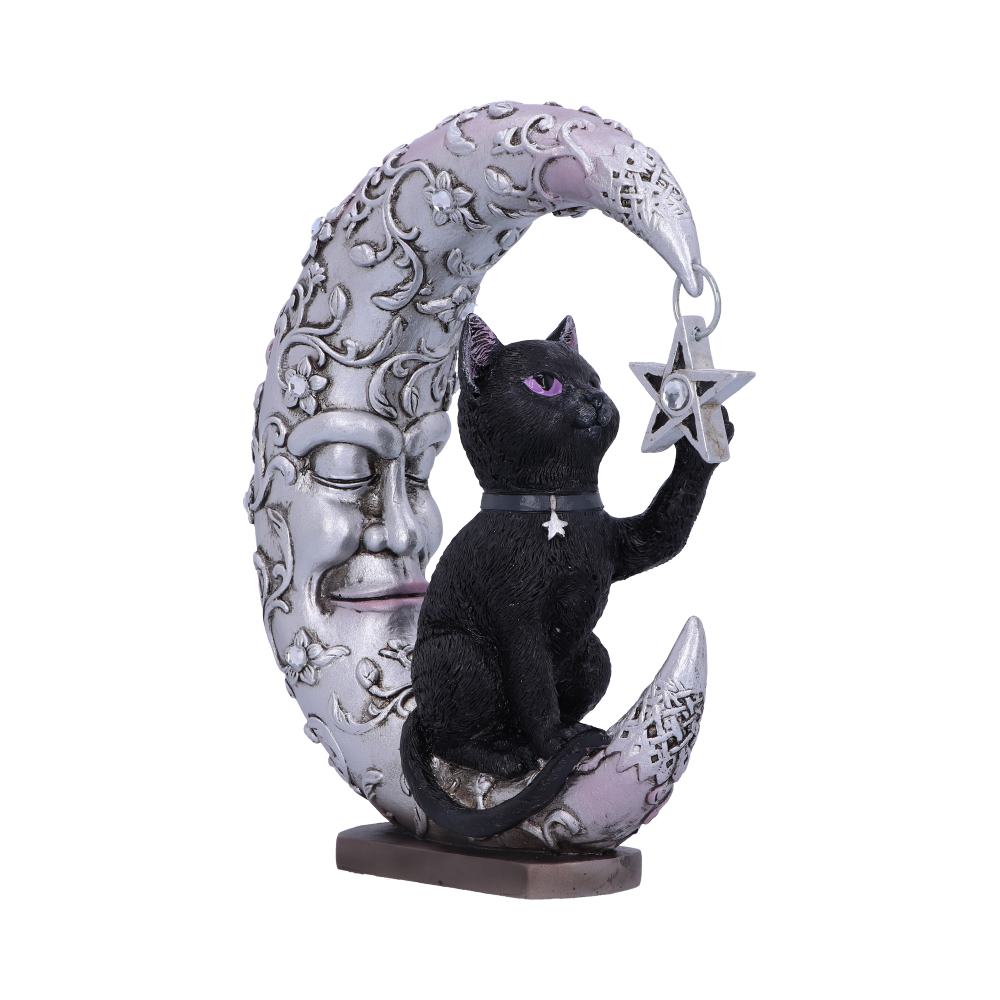 Luna Companion Moon and Cat Ornament 18.8cm: 3 - Figures & Collectables By NN Designs