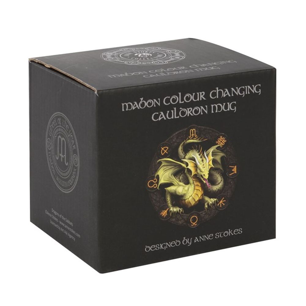 Mabon Colour Changing Cauldron Mug by Anne Stokes: 4 - Mugs By Gift Moments