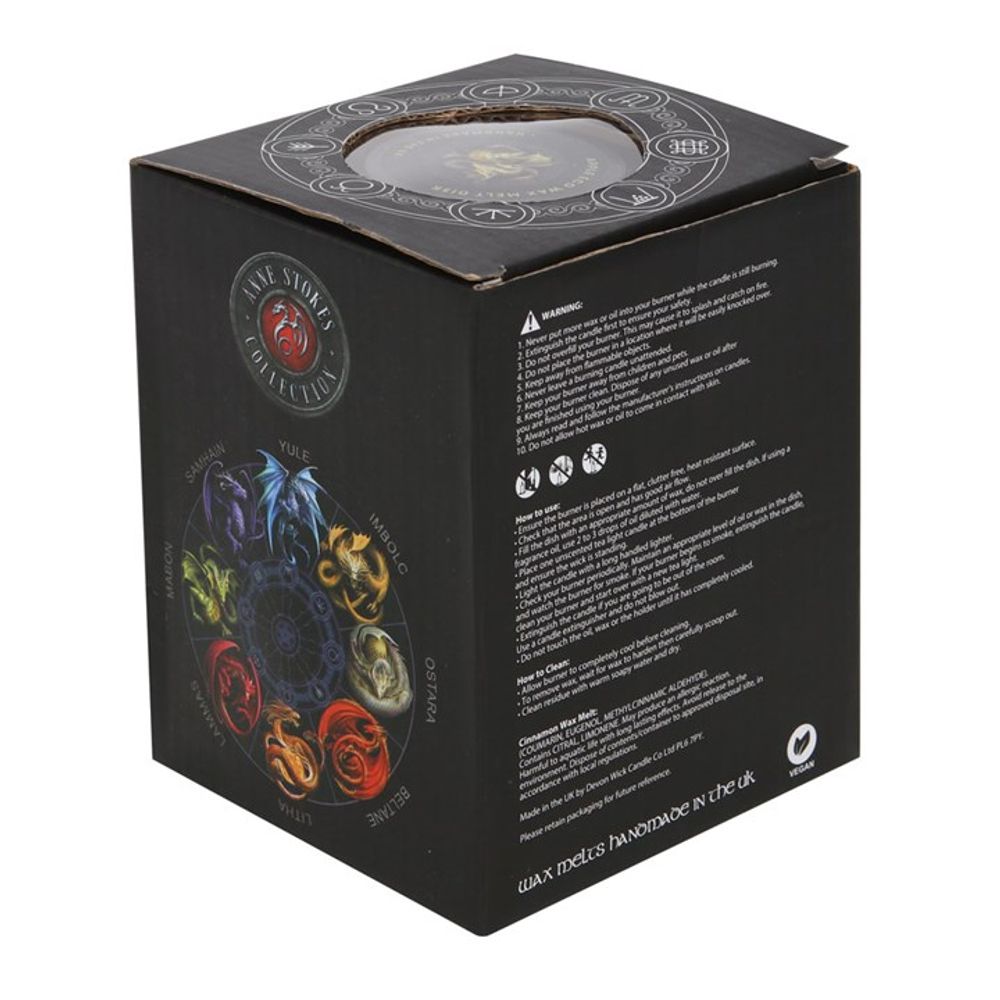 Mabon Wax Melt Burner Gift Set by Anne Stokes: 6 - Oil & Wax Burners By Gift Moments