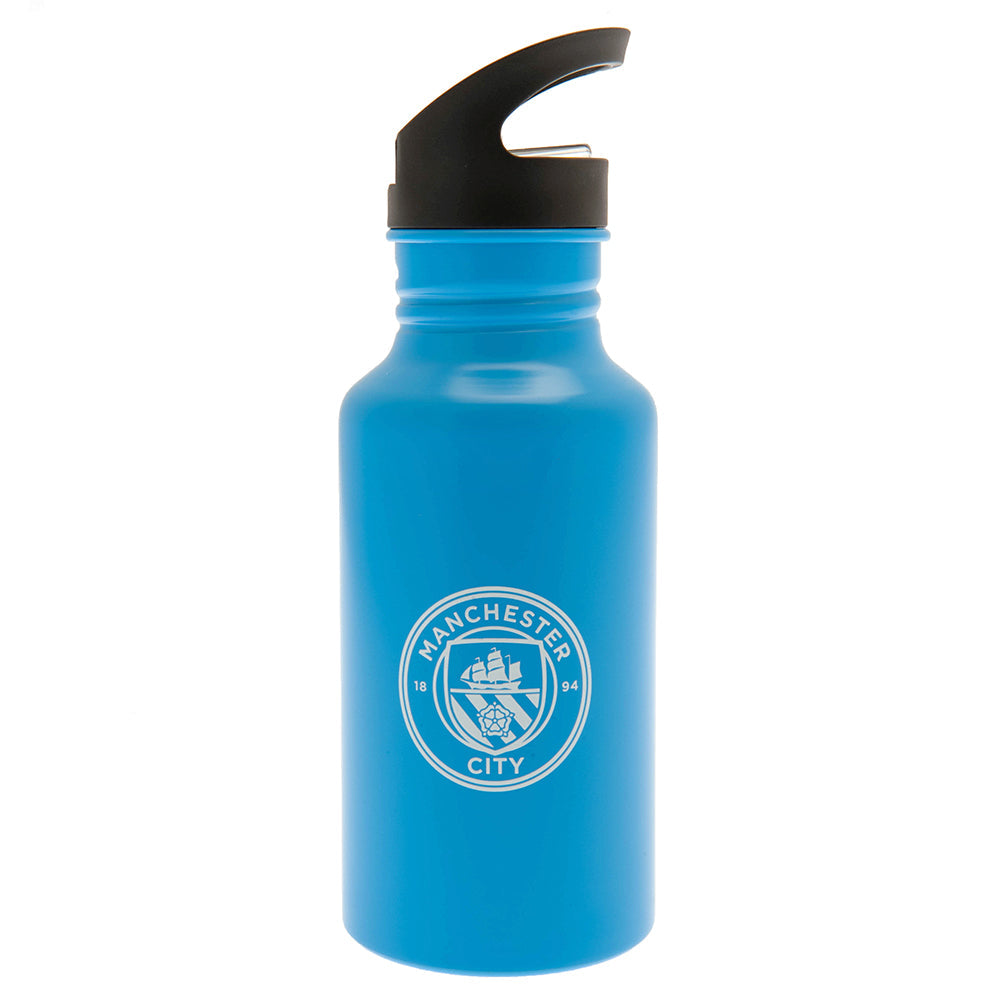 Manchester City FC Aluminium Drinks Bottle De Bruyne - Shop Water Bottles At Gift Moments - 2