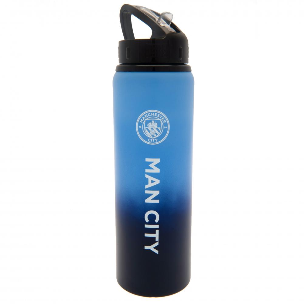 Manchester City FC Aluminium Drinks Bottle XL: 1 - Water Bottles By Manchester City