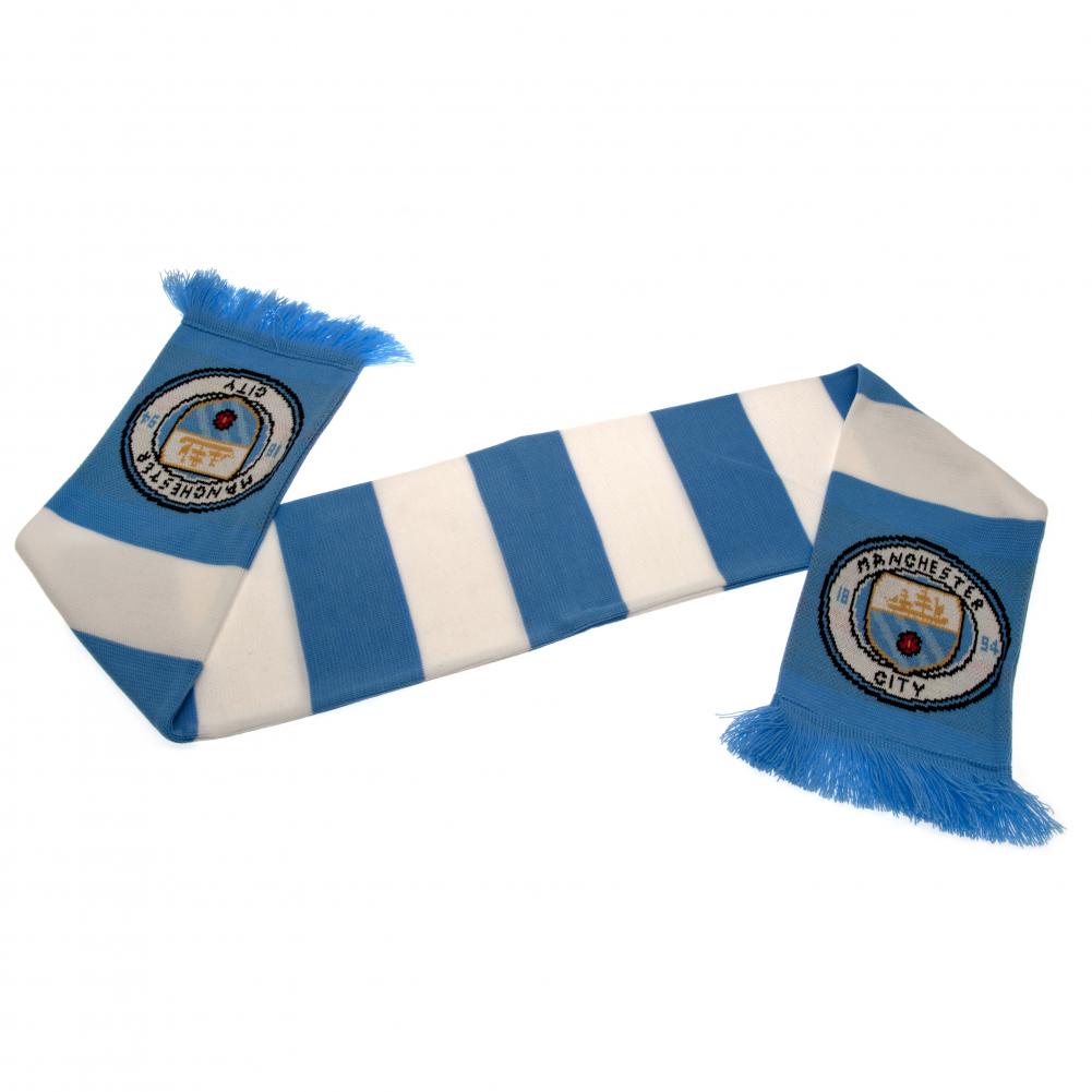 Manchester City FC Bar Scarf: 2 - Scarves By Manchester City