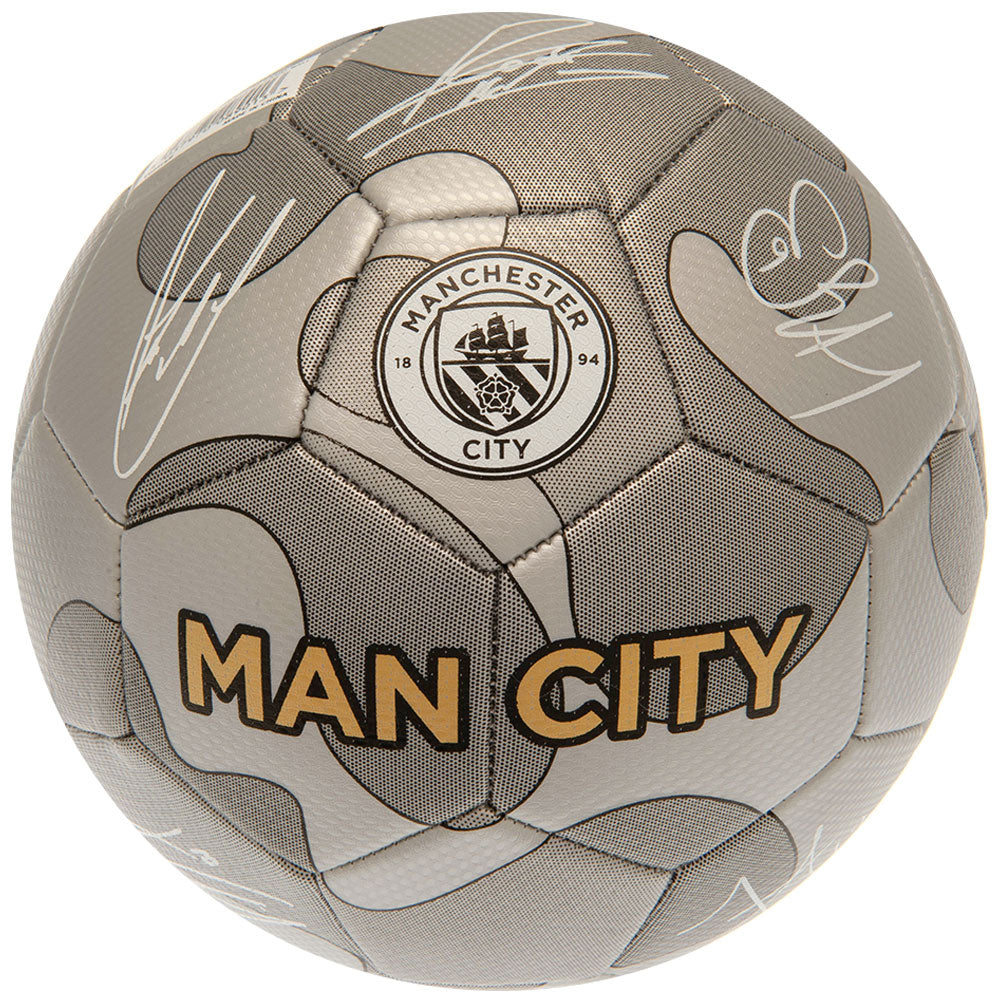 Manchester City FC Camo Sig Football: 1 - Balls By Manchester City