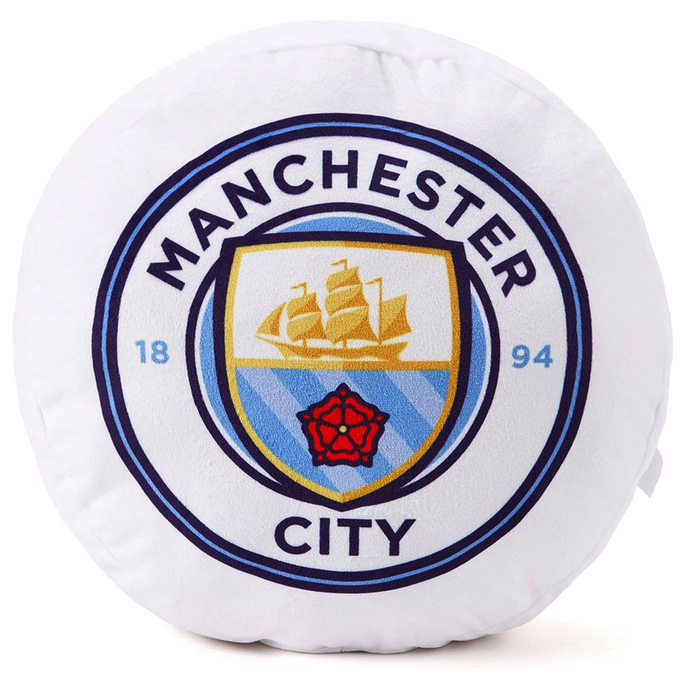 Manchester City FC Crest Cushion - Shop Cushions At Gift Moments - 1