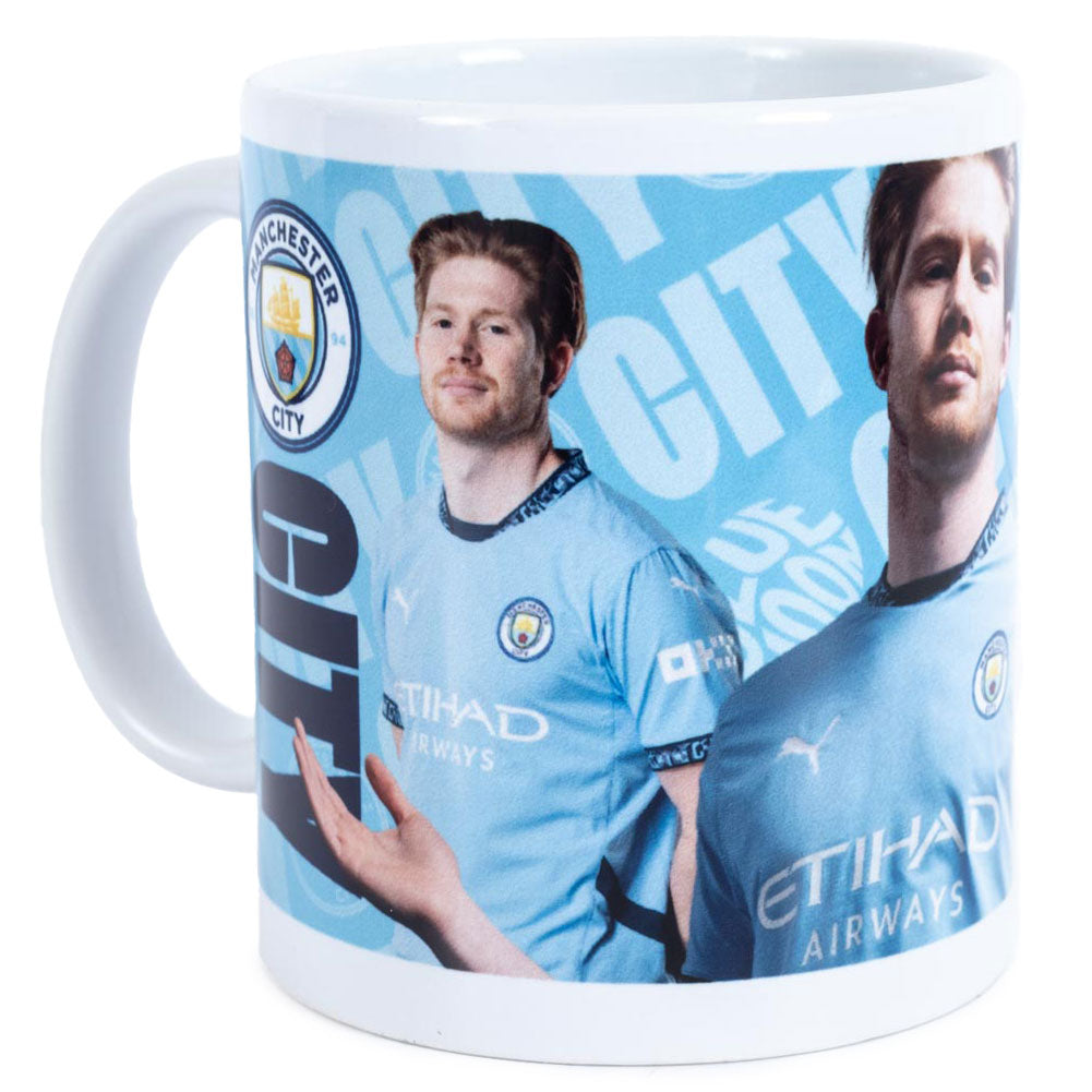 Manchester City FC De Bruyne Mug - Shop Mugs At Gift Moments - 1