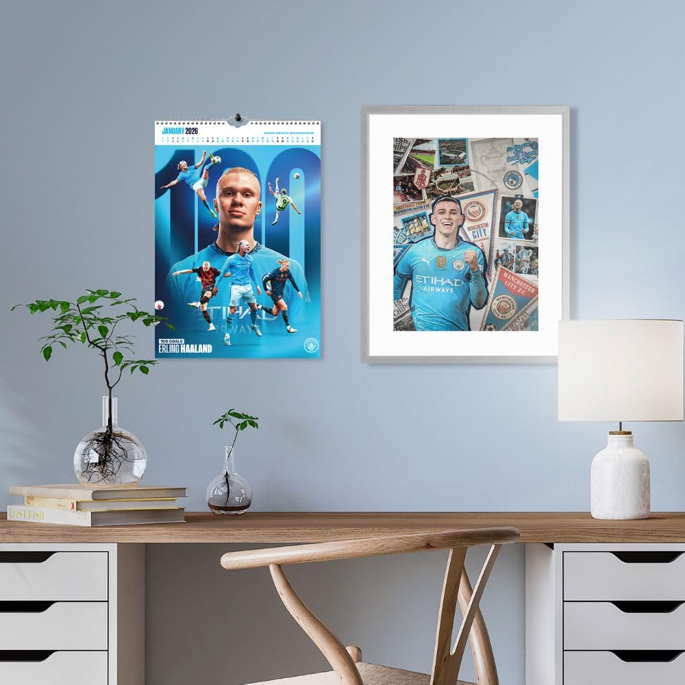 Manchester City FC Deluxe Calendar 2026: 6 - Calendars By Manchester City