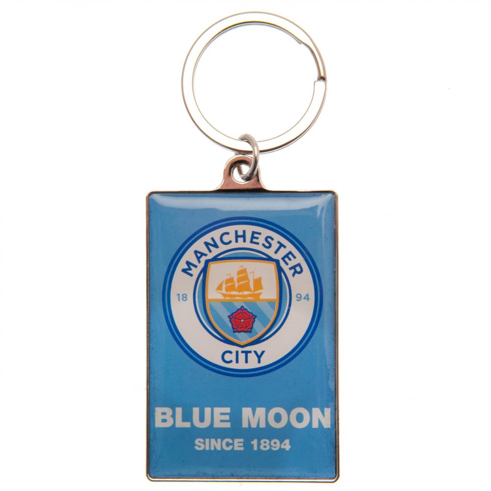 Manchester City FC Deluxe Keyring: 2 - Keyrings By Manchester City