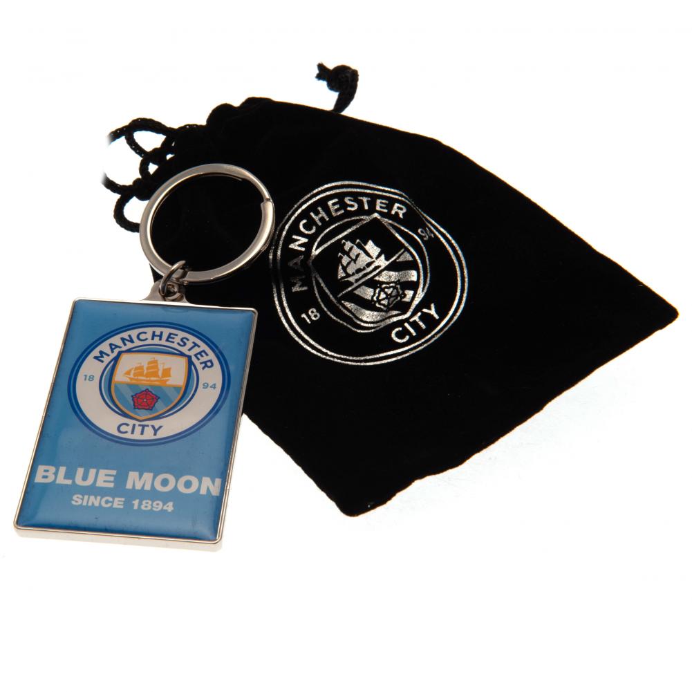 Manchester City FC Deluxe Keyring: 1 - Keyrings By Manchester City