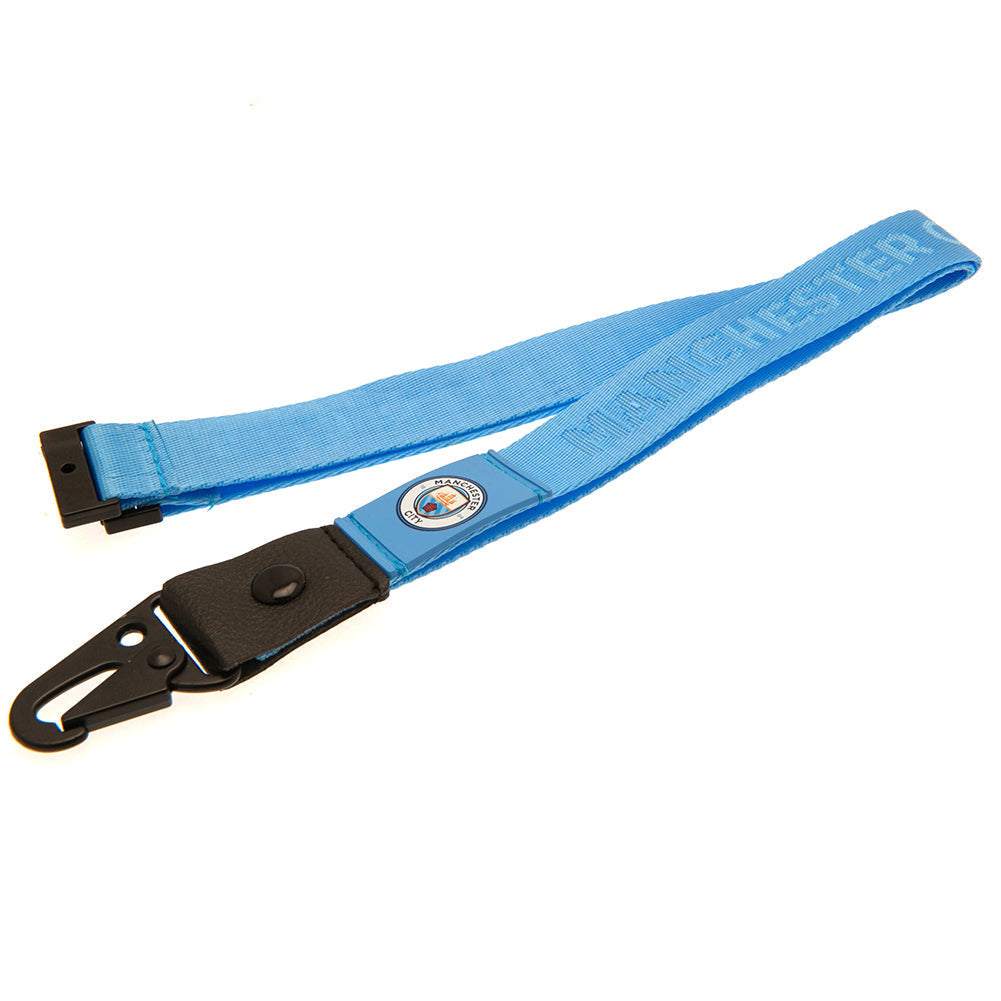 Manchester City FC Deluxe Lanyard - Shop Accessories At Gift Moments - 1
