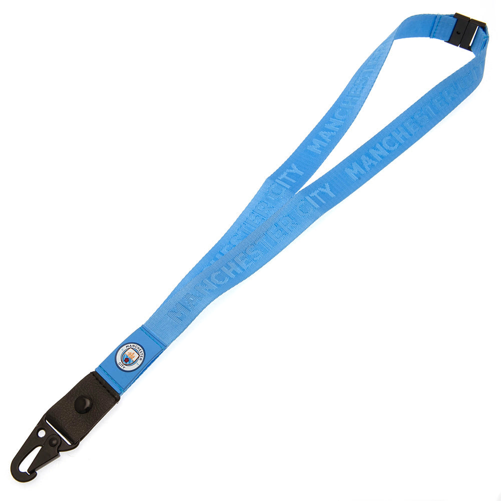 Manchester City FC Deluxe Lanyard - Shop Accessories At Gift Moments - 3