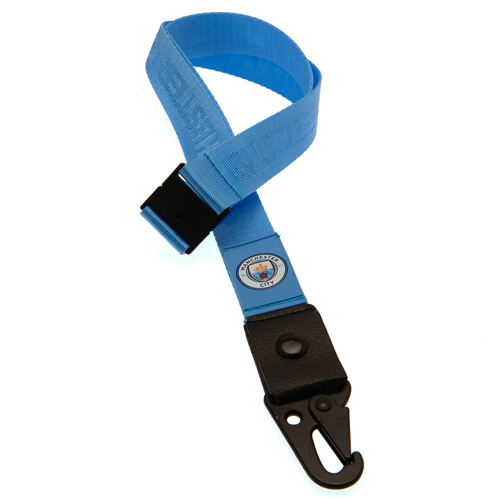 Manchester City FC Deluxe Lanyard - Shop Accessories At Gift Moments - 2