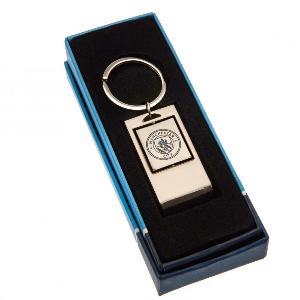 Manchester City FC Executive Bottle Opener Keyring: 1 - Keyrings By Manchester City
