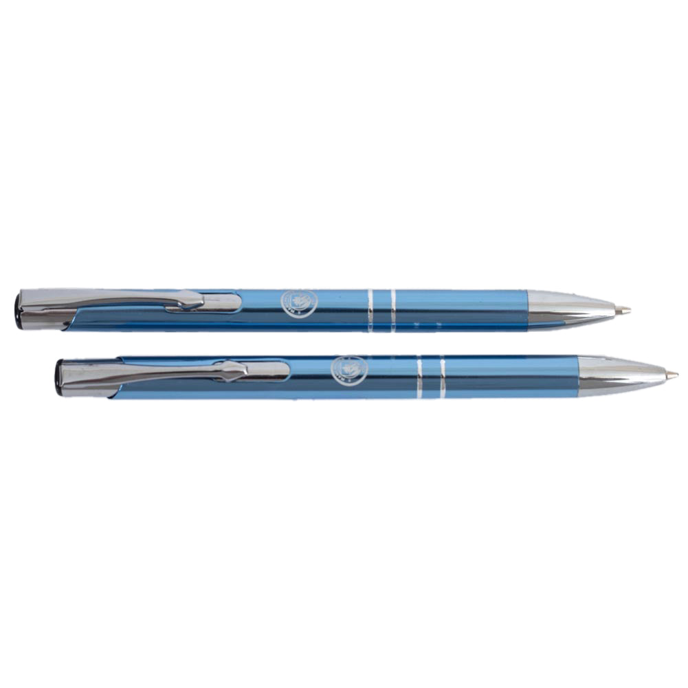 Manchester City FC Executive Pen & Pencil Set - Shop Pens At Gift Moments - 2