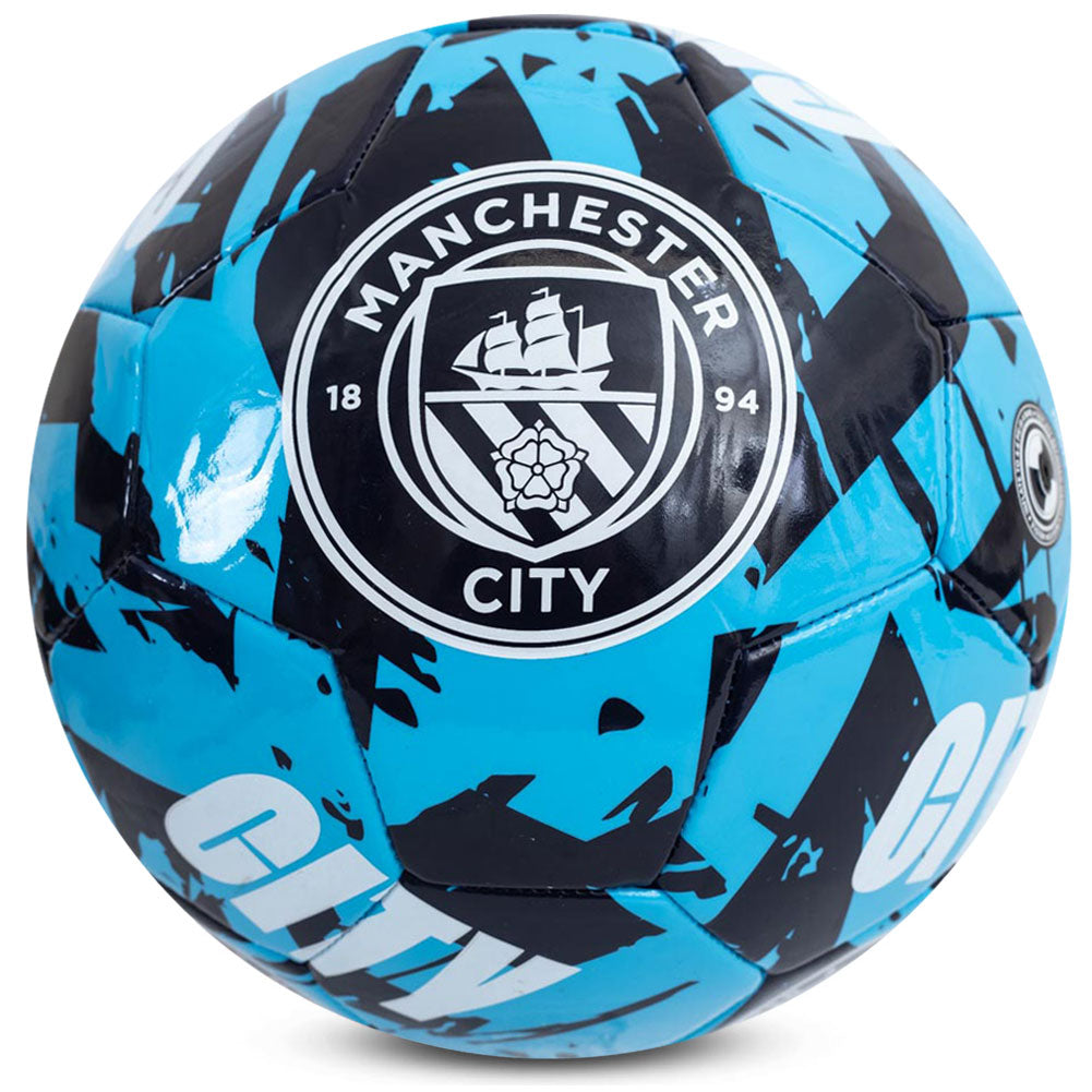 Manchester City FC Graffiti Football - Shop Balls At Gift Moments - 1