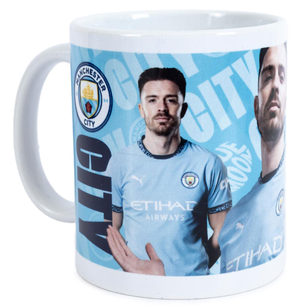 Manchester City FC Grealish Mug - Shop Mugs At Gift Moments - 1