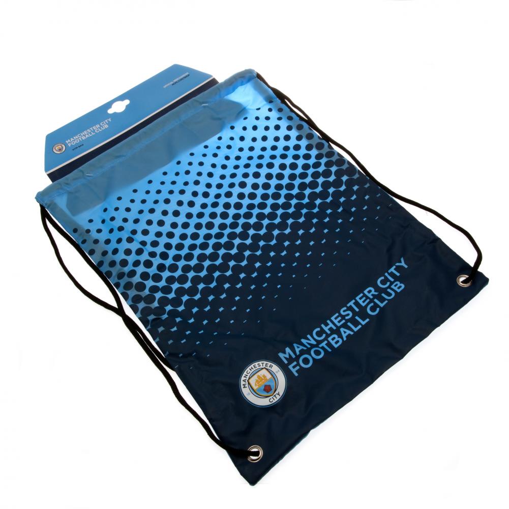 Manchester City FC Fade Gym Bag: 2 - Bags By Manchester City