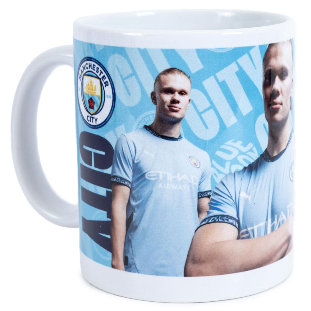 Manchester City FC Haaland Mug: 1 - Mugs By Manchester City