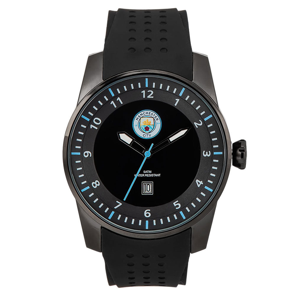 Manchester City FC Mens Sports Watch - Shop Watches At Gift Moments - 1