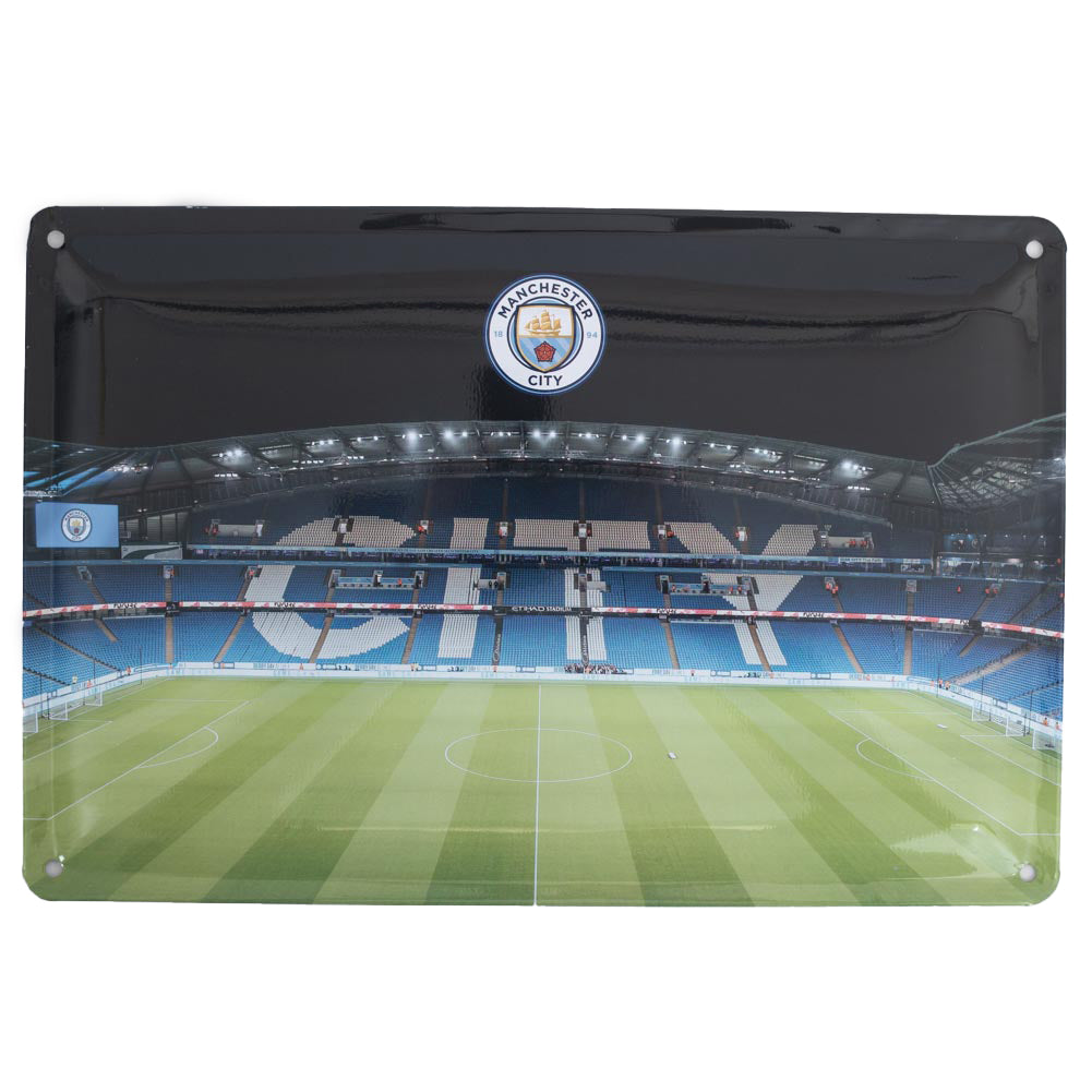 Manchester City FC 2pk Stadium Sign - Shop Signs & Plaques At Gift Moments - 5