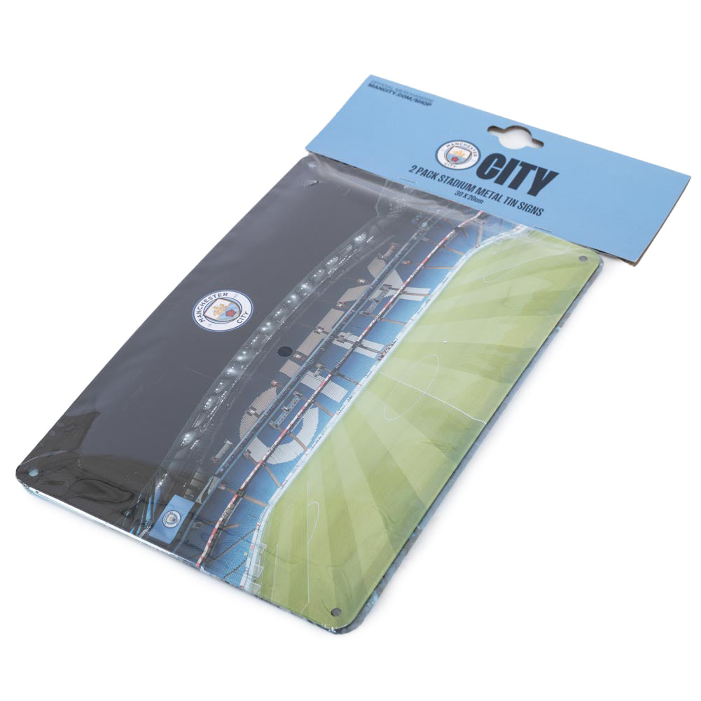 Manchester City FC 2pk Stadium Sign - Shop Signs & Plaques At Gift Moments - 6