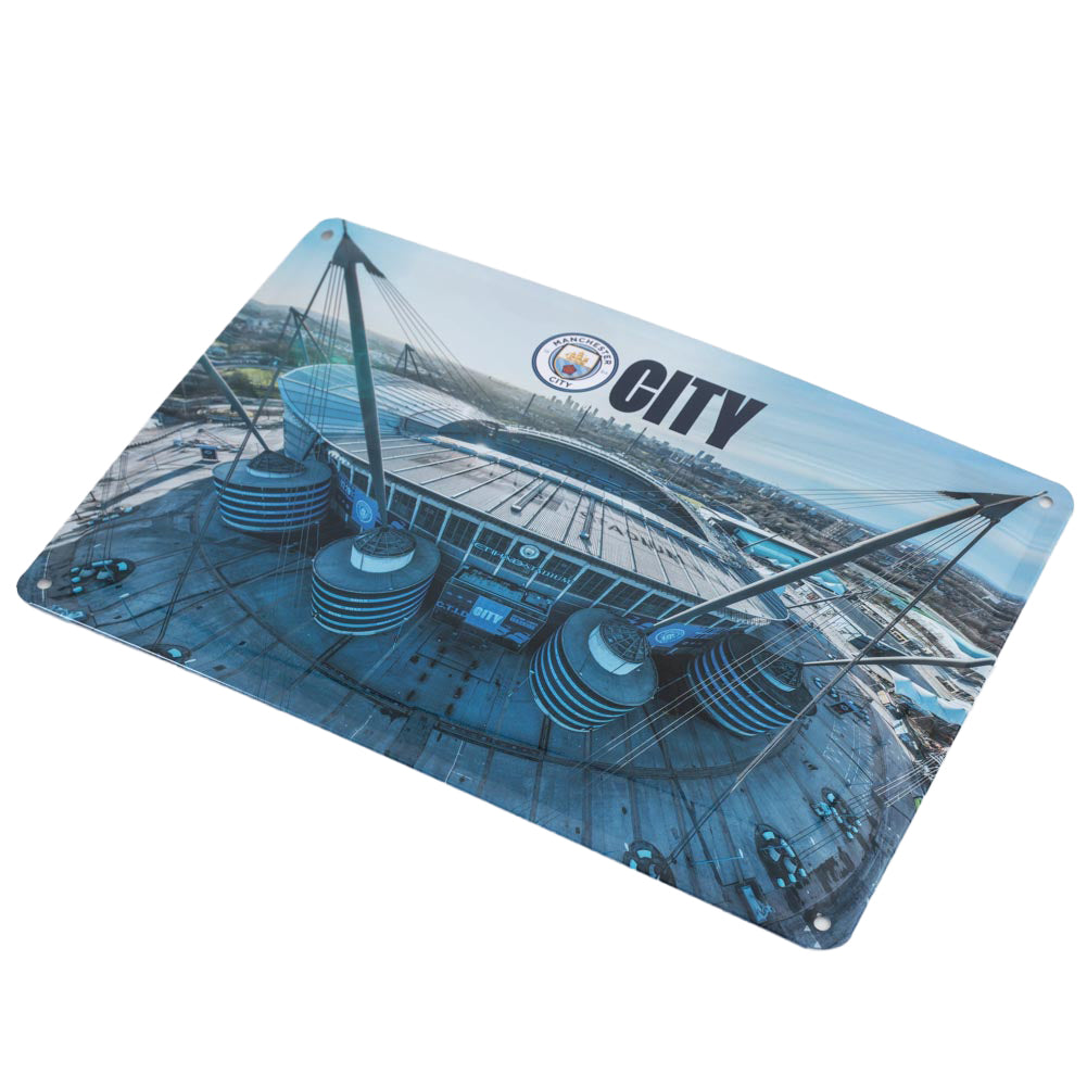 Manchester City FC 2pk Stadium Sign - Shop Signs & Plaques At Gift Moments - 2