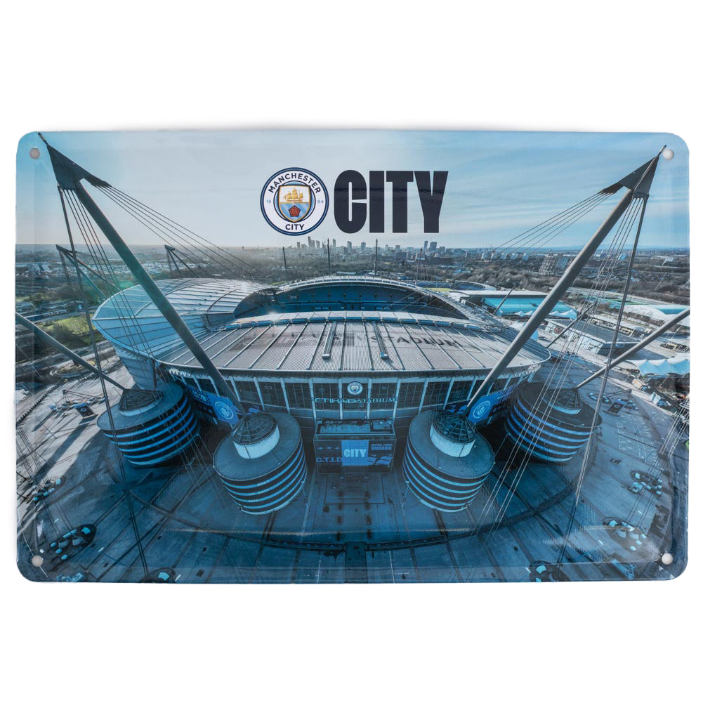 Manchester City FC 2pk Stadium Sign - Shop Signs & Plaques At Gift Moments - 4